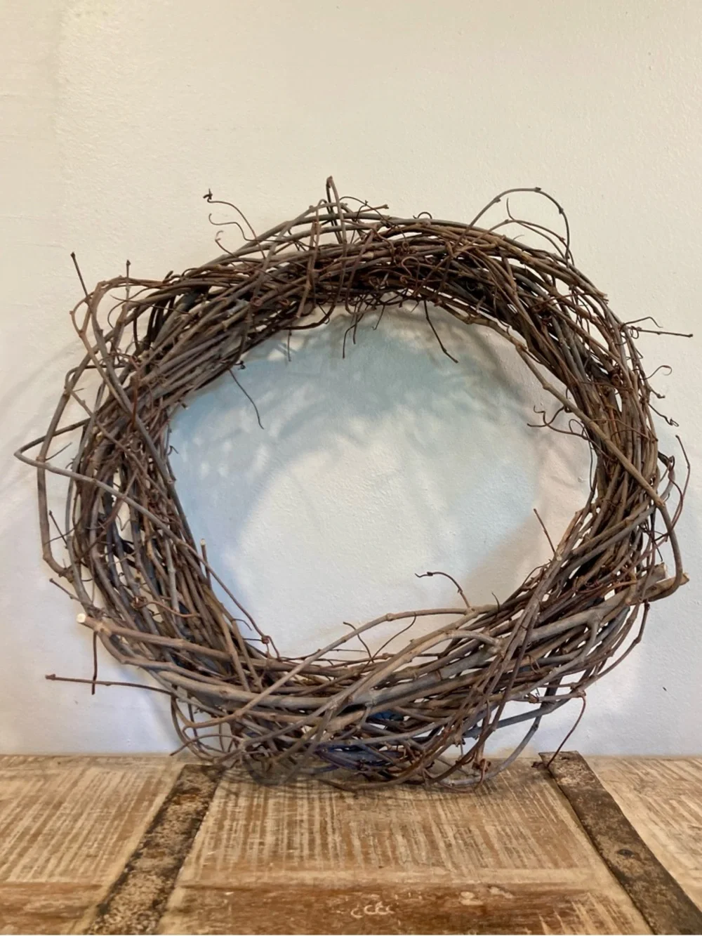 16” Grapevine Wreath Base - Rustic Home Holiday Decor For DIY Crafting
